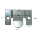 Ver imagem 5 de 4 Pares Conector Cabeceira Sofá Painel Tvs União Encaixe