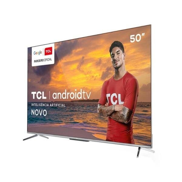 Smart TV LED 50 Polegadas Tcl 50P715 4K Hdr com Wi-Fi, 2 USB, 3 HDMI, 60Hz - 3