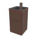 Ver imagem 1 de Vaso Autoirrigável em Polipropileno Café 0,6 Litros Tramontina