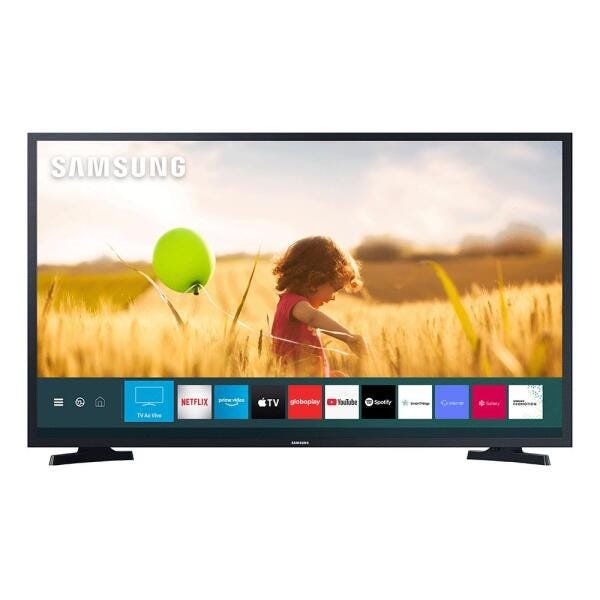 Smart TV Samsung Tizen Fhd 2020 T5300 40 Polegadas, Hdr Bivolt Preto