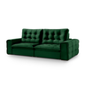 Sofá 180 Galliano Retrátil Reclinável Conforto Sofisticação:verde - 3