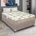 Ver imagem 1 de Cama Box Casal Conjunto Ortopédico Espuma D33 Portobel 138x188x53 Floral