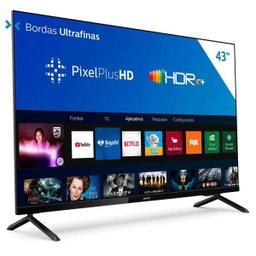 Smart TV Philips 43 Polegadas LED Fhd 43Pfg6825/78, Wi-Fi Integrado, Usb, Hdmi Bivolt Preto - 3