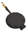 Ver imagem 1 de Forma Waffle Ferro Fundido Cabo Madeira Fogão a Lenha 16cm