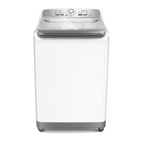 Lavadora Automática 12KG, Panasonic NA-F120B1WA Cesto Inox, Branca, 110V - 110 - 1