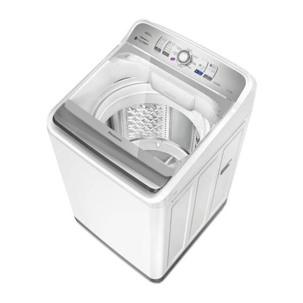 Lavadora Automática 12KG, Panasonic NA-F120B1WA Cesto Inox, Branca, 110V - 110 - 4