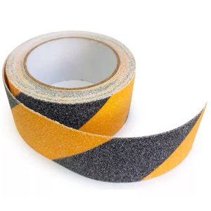 Fita Antiderrapante 5 Metros Adesiva Chao Piso Escada Rampa Degrau Segurança Demarcaçao