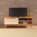 Ver imagem 7 de Rack de Sala Tv Lotus Carvalho | Off White