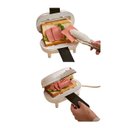 Ver imagem 3 de Sanduícheira Elétrica Multifuncional 220v Prepara 3 Minutos