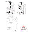 Ver imagem 7 de Balcão Multiuso/comedouro para Cães e Gatos Multimóveis Mp6026 Branco