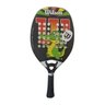 Raquete de Beach Tennis Wilson Junior Crocs Preto e Laranja - 1