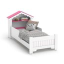 Ver imagem 2 de Mini Cama Infantil Magia Casinha Branco Rosamo Quarto