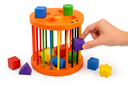 Ver imagem 3 de Brinquedo Encaixe Jogo Pedagógico Educativo de Madeira para Criança