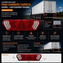 Ver imagem 2 de Lanterna Multilight para Caminhão Carreta Guerra Esquerda Traseira LED 24V