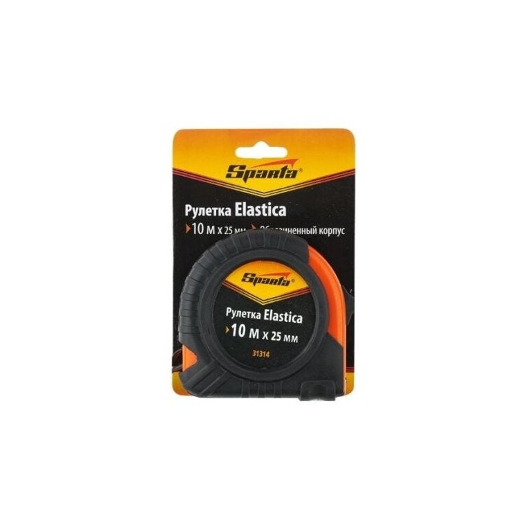 Trena Curta Elástica 10 Metros X 25 Mm Estojo Emborrachado