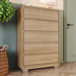 Cômoda 5 Gavetas Madison Casa 812 - 1