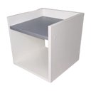 Ver imagem 1 de Mesa de Cabeceira Criado Suspenso 100%mdf - Cinza