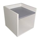 Ver imagem 3 de Mesa de Cabeceira Criado Suspenso 100%mdf - Cinza