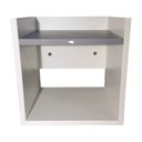 Ver imagem 5 de Mesa de Cabeceira Criado Suspenso 100%mdf - Cinza