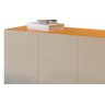 Buffet Aparador Ares 4 Portas Off-White com Nature - 3