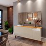 Buffet Aparador Ares 4 Portas Off-White com Nature - 2