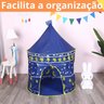 Barraca Castelo Dos Principes Dobravel Infantil Menino Tenda Crianças Grande - 8