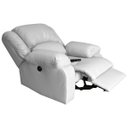 Ver imagem 5 de Poltrona do Papai Reclinável Elétrica com Massagem Magnum Couro (PU) Branco - Gran Belo