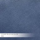 Ver imagem 4 de Poltrona do Papai Reclinável Giratória Armênia Glider Mecânico Couro Azul - Gran Belo