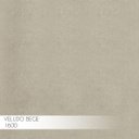 Ver imagem 4 de Kit 3 Banquetas Decorativa Jasmine Base Gold Veludo Bege - Gran Belo