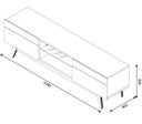 Ver imagem 4 de Rack Classic 2 Gavetas 2.2 Imcal 10833 Off White Nature
