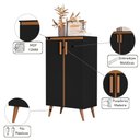 Ver imagem 2 de Armário de Sala Preto Cedro Amadeirado