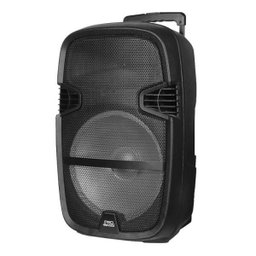 Caixa Amplificadora Novik Probass Street 12, Bluetooth com Microfone Iluminação LED 400W Preto - 2