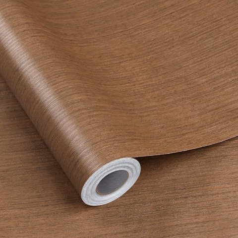 Kit 10 Metros de Papel de Parede Lavavel Madeira Freijó Castanho