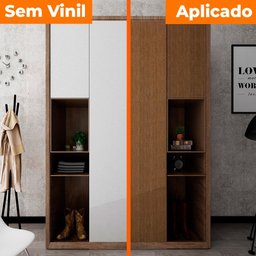 Kit 5 Rolos Papel Parede Lavavel Madeira Massaranduba M3 10m Open Star 32598 - 4