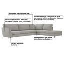 Ver imagem 3 de Sofá de Canto Direito 2,67M Olívia Suede Cinza - Gran Belo