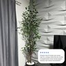 Arvore Artificial Ficus Verde Figueira Lyrata Grande sem Vaso Decorativo - 3