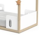 Ver imagem 4 de Mini Cama Infantil Liv Matic Branco Soft Natural 51253 Quarto Bebe