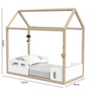 Ver imagem 6 de Mini Cama Infantil Liv Matic Branco Soft Natural 51253 Quarto Bebe