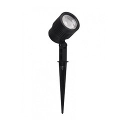Luminária Balizadora LED 6 W 3000 K Preto Noir MR16 Taschibra - 1