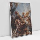 Ver imagem 1 de Quadro Decorativo em Canvas Pintura Renascentista - Moldura Branca - 120 x 80cm