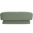 Ver imagem 4 de Sofá Orgânico 03 Lugares 180cm Liz Bouclé Verde Claro - Nexta Casa