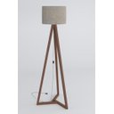 Ver imagem 1 de Luminária Piso 1.6 Tripe Integra Finger Abajur Amadeirado