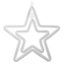 Ver imagem 1 de Decoração Varal Cordão Fio Luzes Colorida Estrela 220v 2,5m