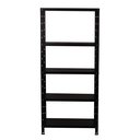 Ver imagem 3 de Estante Armario de Aço 135cm Altura 5 Bandejas Preto P/150kg