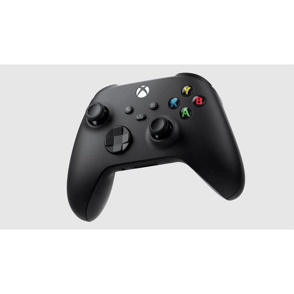 Controle Sem Fio Microsoft Xbox Carbon Black Madeiramadeira