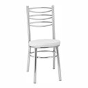 Ver imagem 2 de Kit 4 Cadeiras Cc34 Cromadas Debrum Treparoni