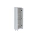 Ver imagem 4 de Armário Multiuso Am-3113 2 Portas 4 Prateleiras 60cm Branco Tecno Mobili