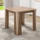 Ver imagem 4 de Kit Mesa de Jantar Opera com 4 Cadeiras Sinfonia em Linho Carvalho/fendi/cinza