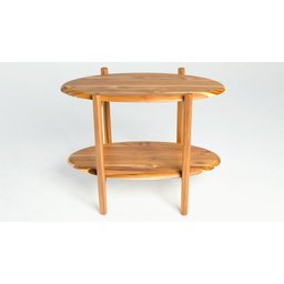 Mesa Lateral Madeira Tauari Arya Noce - Jowanel - 1
