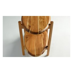 Mesa Lateral Madeira Tauari Arya Noce - Jowanel - 3